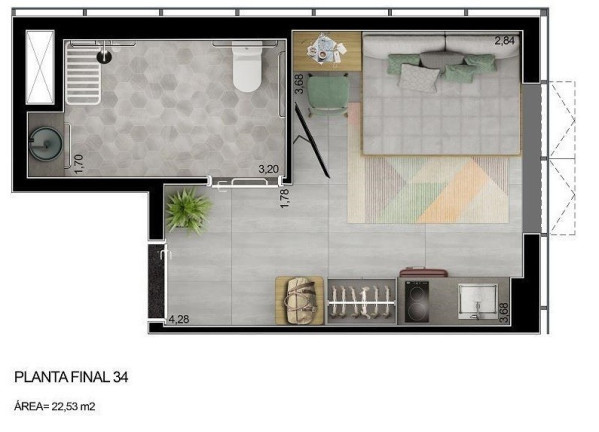 Imagem Imóvel com 1 Quarto à Venda, 26 m² em Vila Mariana - São Paulo