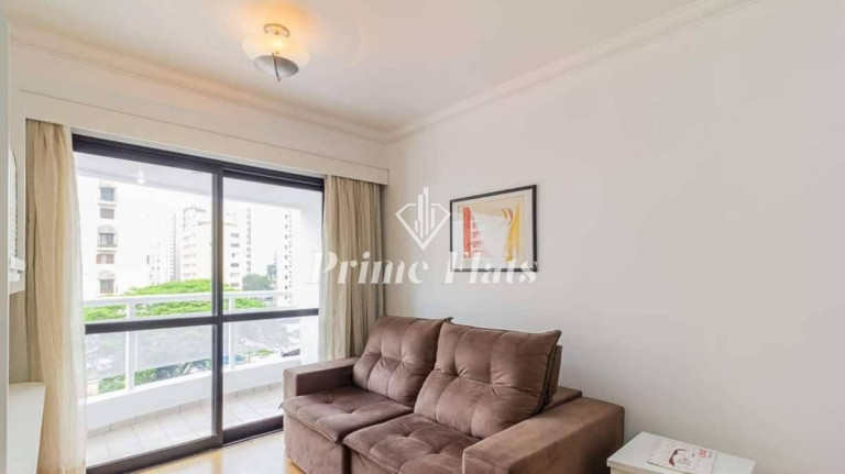 Imagem Apartamento com 1 Quarto para Alugar, 38 m² em Moema - São Paulo Imagem Apartamento com 1 Quarto para Alugar, 38 m² em Moema - São Paulo