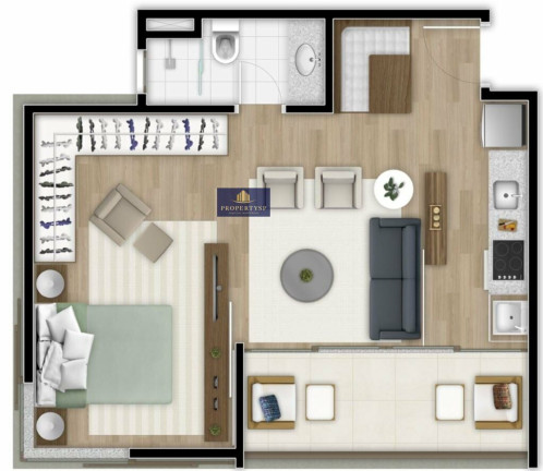 Imagem Apartamento com 1 Quarto à Venda, 47 m² em Pinheiros - São Paulo Imagem Apartamento com 1 Quarto à Venda, 47 m² em Pinheiros - São Paulo