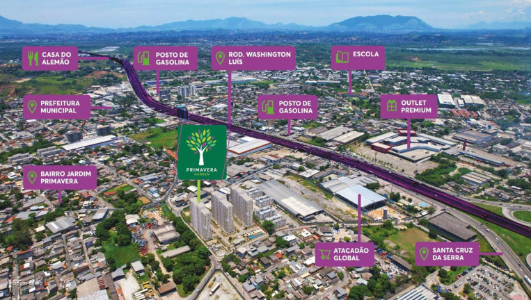 Imagem Apartamento com 2 Quartos à Venda, 41 m² em Jardim Primavera - Duque De Caxias
