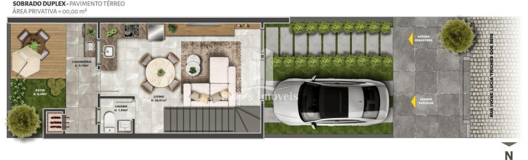 Imagem Sobrado com 2 Quartos à Venda, 68 m² em Bela Vista - Caxias Do Sul Imagem Sobrado com 2 Quartos à Venda, 68 m² em Bela Vista - Caxias Do Sul