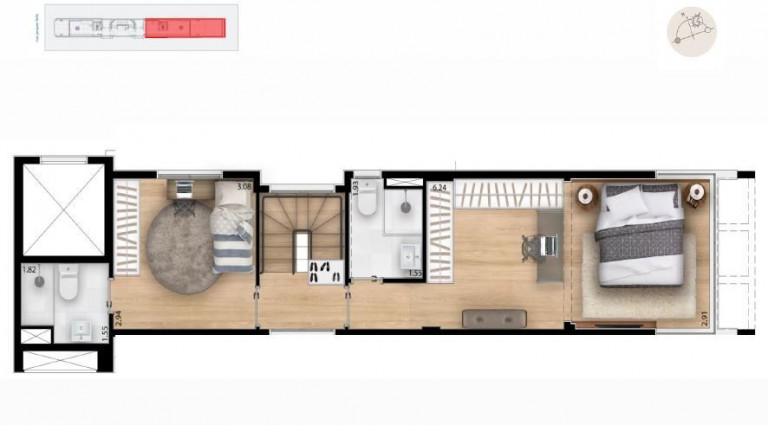 Imagem Apartamento com 1 Quarto à Venda, 47 m² em Vila Nova Conceição - São Paulo Imagem Apartamento com 1 Quarto à Venda, 47 m² em Vila Nova Conceição - São Paulo