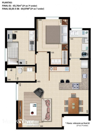 Imagem Apartamento com 2 Quartos à Venda, 69 m² em Rebouças - Curitiba Imagem Apartamento com 2 Quartos à Venda, 69 m² em Rebouças - Curitiba