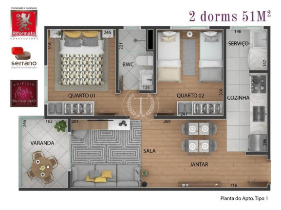 Imagem Apartamento com 1 Quarto à Venda, 40 m² em São Paulo Imagem Apartamento com 1 Quarto à Venda, 40 m² em São Paulo