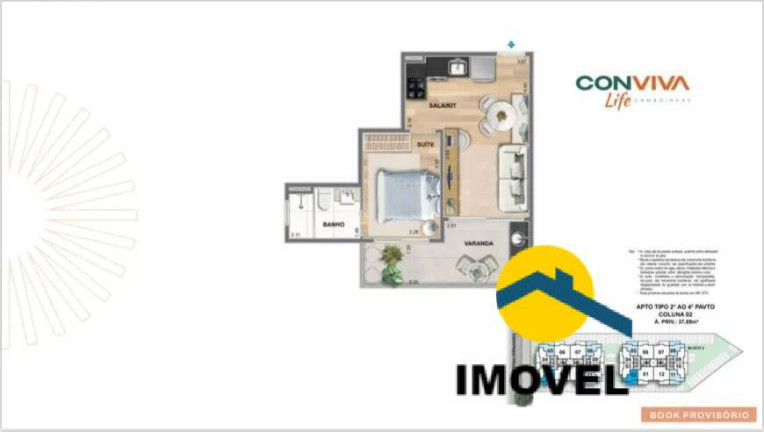 Imagem Apartamento com 3 Quartos à Venda, 79 m² em Camboinhas - Niterói Imagem Apartamento com 3 Quartos à Venda, 79 m² em Camboinhas - Niterói