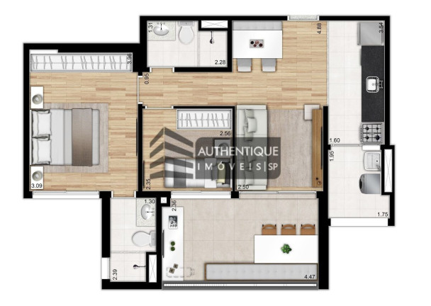 Imagem Apartamento com 2 Quartos à Venda, 74 m² em Pinheiros - São Paulo Imagem Apartamento com 2 Quartos à Venda, 74 m² em Pinheiros - São Paulo