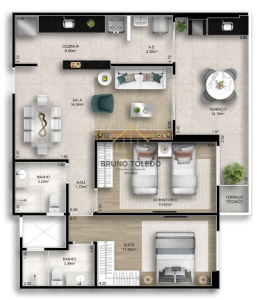 Imagem Apartamento com 2 Quartos à Venda, 78 m² em Aviação - Praia Grande Imagem Apartamento com 2 Quartos à Venda, 78 m² em Aviação - Praia Grande