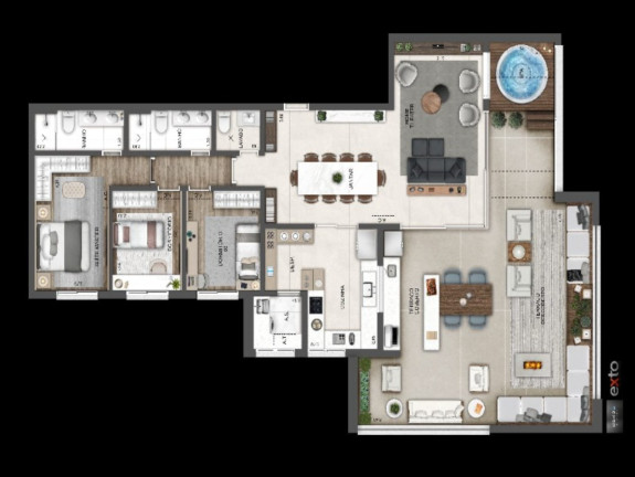 Imagem Imóvel com 3 Quartos à Venda, 181 m² em Vila Andrade - São Paulo Imagem Imóvel com 3 Quartos à Venda, 181 m² em Vila Andrade - São Paulo