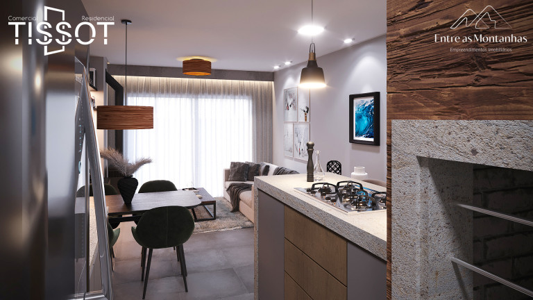 Imagem Apartamento com 1 Quarto à Venda, 51 m² em Varzea Grande - Gramado Imagem Apartamento com 1 Quarto à Venda, 51 m² em Varzea Grande - Gramado