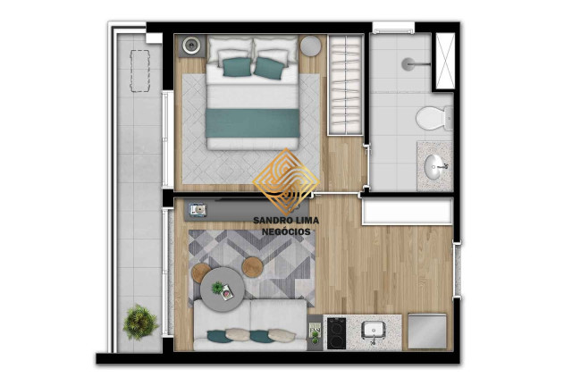 Imagem Apartamento com 1 Quarto à Venda, 29 m² em Sumaré - São Paulo Imagem Apartamento com 1 Quarto à Venda, 29 m² em Sumaré - São Paulo
