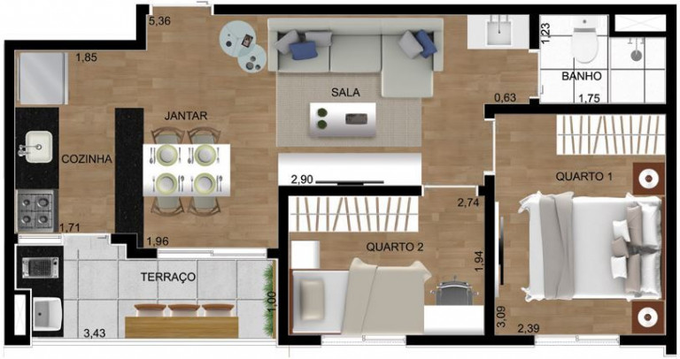 Imagem Apartamento com 2 Quartos à Venda, 34 m² em Vila Rosália - Guarulhos Imagem Apartamento com 2 Quartos à Venda, 34 m² em Vila Rosália - Guarulhos