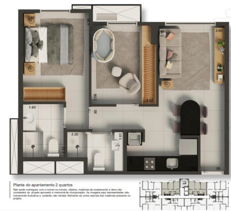 Imagem Apartamento com 2 Quartos à Venda, 60 m² em Guara Ii - Brasilia Imagem Apartamento com 2 Quartos à Venda, 60 m² em Guara Ii - Brasilia