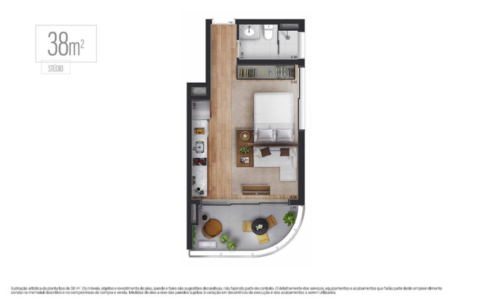 Imagem Imóvel com 1 Quarto à Venda, 39 m² em Pinheiros - São Paulo Imagem Imóvel com 1 Quarto à Venda, 39 m² em Pinheiros - São Paulo