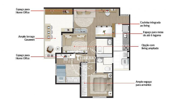 Imagem Apartamento com 3 Quartos à Venda, 71 m² em Tatuapé - São Paulo