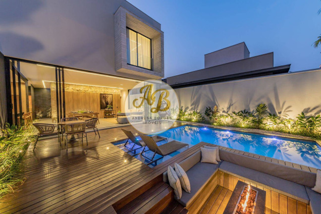 Imagem Casa de Condomínio com 3 Quartos à Venda, 317 m² em Residencial Olivito - Franca