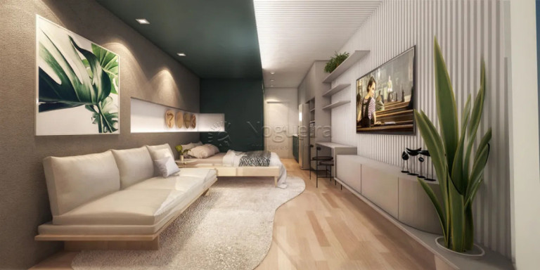 Imagem Flat com 1 Quarto à Venda, 25 m² em Muro Alto - Ipojuca