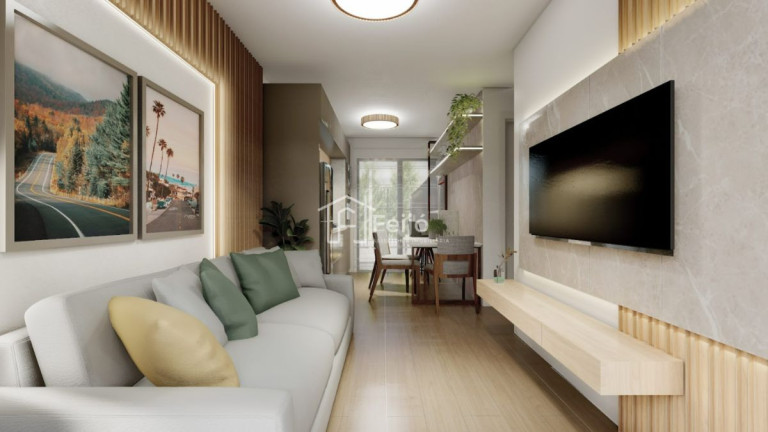Imagem Casa de Condomínio com 2 Quartos à Venda, 42 m² em Viamópolis - Viamão
