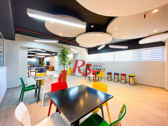 Imagem Sala Comercial para Alugar, 104 m² em Vila Matias - Santos Imagem Sala Comercial para Alugar, 104 m² em Vila Matias - Santos