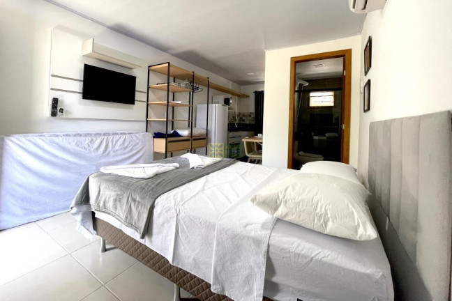Imagem Kitnet com 1 Quarto para Alugar ou Temporada, 20 m² em Centro - Porto Belo Imagem Kitnet com 1 Quarto para Alugar ou Temporada, 20 m² em Centro - Porto Belo