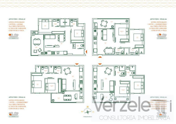 Imagem Imóvel com 2 Quartos à Venda, 76 m² em São Francisco De Assis - Camboriú