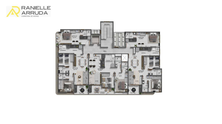 Imagem Apartamento com 2 Quartos à Venda, 62 m² em Intermares - Cabedelo Imagem Apartamento com 2 Quartos à Venda, 62 m² em Intermares - Cabedelo