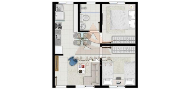 Imagem Apartamento com 2 Quartos à Venda, 43 m² em Campos Eliseos - Ribeirão Preto Imagem Apartamento com 2 Quartos à Venda, 43 m² em Campos Eliseos - Ribeirão Preto