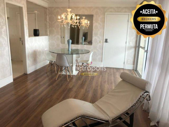 Apartamento com 3 Quartos à Venda, 128 m² em Centro - Santo André