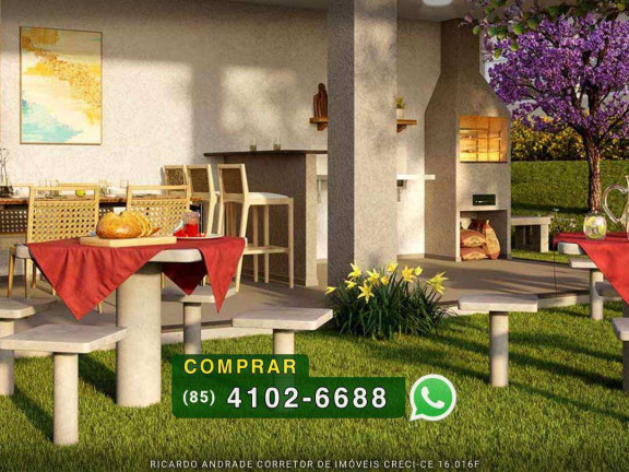 Imagem Apartamento com 2 Quartos à Venda, 38 m² em Lagoa Redonda - Fortaleza Imagem Apartamento com 2 Quartos à Venda, 38 m² em Lagoa Redonda - Fortaleza