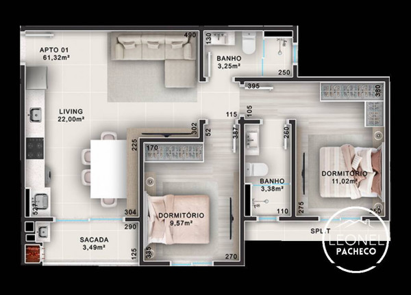 Imagem Apartamento com 2 Quartos à Venda, 55 m² em Santo Antonio - Balneário Piçarras Imagem Apartamento com 2 Quartos à Venda, 55 m² em Santo Antonio - Balneário Piçarras