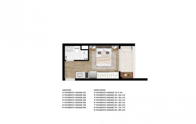 Imagem Studio com 1 Quarto à Venda, 22 m² em Centro - São Paulo Imagem Studio com 1 Quarto à Venda, 22 m² em Centro - São Paulo