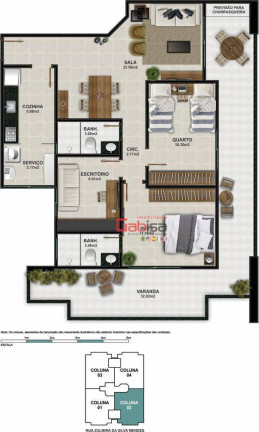 Imagem Apartamento com 2 Quartos à Venda, 106 m² em Braga - Cabo Frio Imagem Apartamento com 2 Quartos à Venda, 106 m² em Braga - Cabo Frio