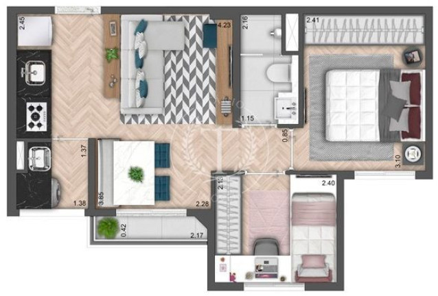 Imagem Apartamento com 2 Quartos à Venda, 38 m² em Imirim - São Paulo Imagem Apartamento com 2 Quartos à Venda, 38 m² em Imirim - São Paulo