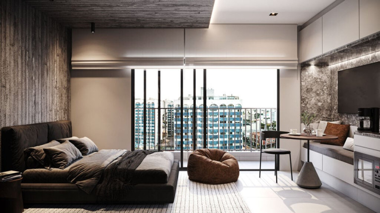 Imagem Apartamento com 1 Quarto à Venda, 26 m² em água Verde - Curitiba