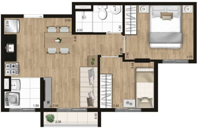 Imagem Apartamento com 2 Quartos à Venda, 42 m² em Freguesia Do ó - São Paulo Imagem Apartamento com 2 Quartos à Venda, 42 m² em Freguesia Do ó - São Paulo