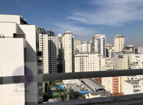 Imagem Apartamento com 1 Quarto para Alugar, 40 m² em Cerqueira César - São Paulo