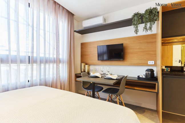 Imagem Apartamento com 1 Quarto à Venda, 19 m² em Rebouças - Curitiba Imagem Apartamento com 1 Quarto à Venda, 19 m² em Rebouças - Curitiba
