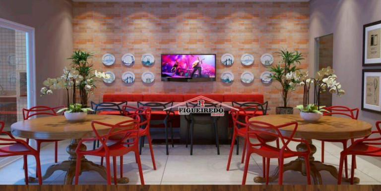 Imagem Apartamento com 1 Quarto à Venda, 55 m² em Canto Do Forte - Praia Grande