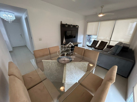 Imagem Apartamento com 3 Quartos à Venda, 129 m² em Vila Alzira - Guarujá