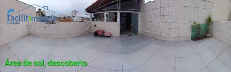 Imagem Cobertura com 3 Quartos à Venda, 130 m² em Parque São Vicente - Mauá