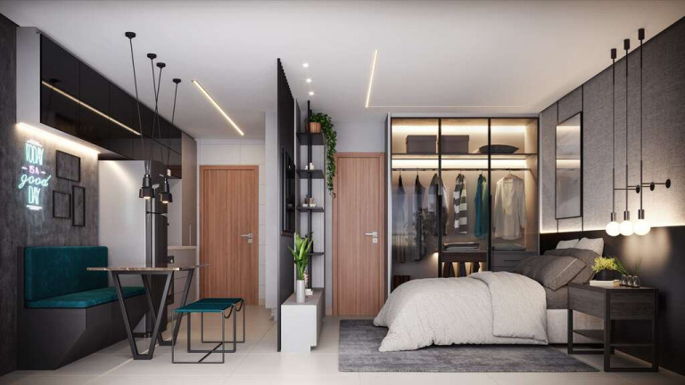 Imagem Apartamento com 1 Quarto à Venda, 48 m² em Setor Marista - Goiânia Imagem Apartamento com 1 Quarto à Venda, 48 m² em Setor Marista - Goiânia