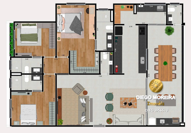 Imagem Apartamento com 3 Quartos à Venda, 148 m² em Vila Gardênia - Atibaia Imagem Apartamento com 3 Quartos à Venda, 148 m² em Vila Gardênia - Atibaia