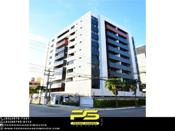 Apartamento com 3 Quartos à Venda, 125 m² em Intermares - Cabedelo