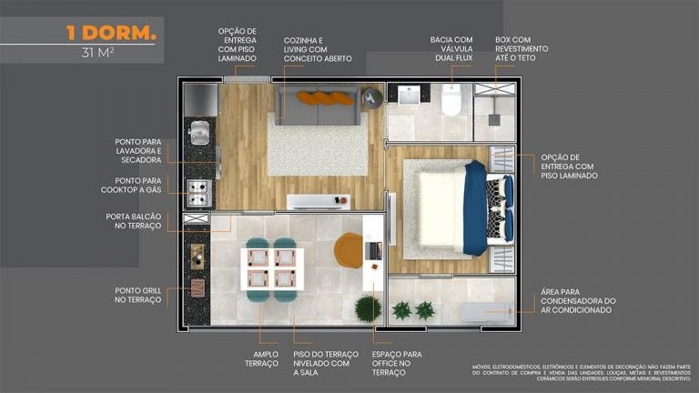Imagem Cobertura com 1 Quarto à Venda, 30 m² em São Miguel - São Paulo Imagem Cobertura com 1 Quarto à Venda, 30 m² em São Miguel - São Paulo