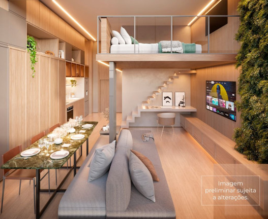 Imagem Loft com 1 Quarto à Venda, 25 m² em Vila Mariana - São Paulo Imagem Loft com 1 Quarto à Venda, 25 m² em Vila Mariana - São Paulo