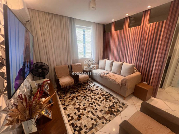 Imagem Apartamento com 1 Quarto à Venda, 55 m² em Centro - São Vicente Imagem Apartamento com 1 Quarto à Venda, 55 m² em Centro - São Vicente