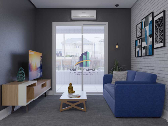 Imagem Apartamento com 2 Quartos à Venda, 77 m² em Aviação - Praia Grande