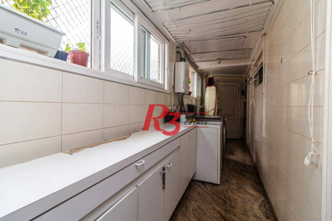 Imagem Apartamento com 3 Quartos à Venda, 190 m² em José Menino - Santos