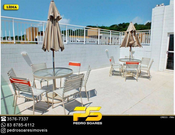 Apartamento com 1 Quarto à Venda, 57 m² em Cabo Branco - João Pessoa