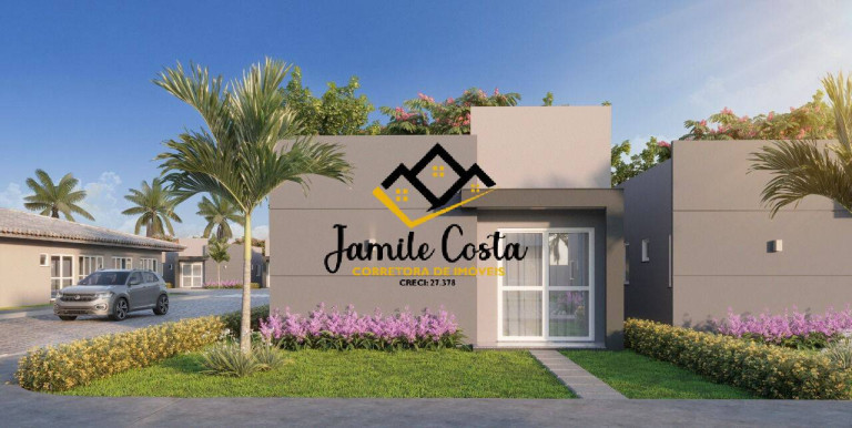 Imagem Casa de Condomínio com 2 Quartos à Venda, 120 m² em Papagaio - Feira De Santana Imagem Casa de Condomínio com 2 Quartos à Venda, 120 m² em Papagaio - Feira De Santana