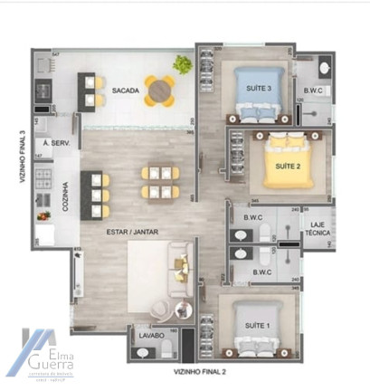Imagem Apartamento com 3 Quartos à Venda, 99 m² em Itaguá - Ubatuba Imagem Apartamento com 3 Quartos à Venda, 99 m² em Itaguá - Ubatuba